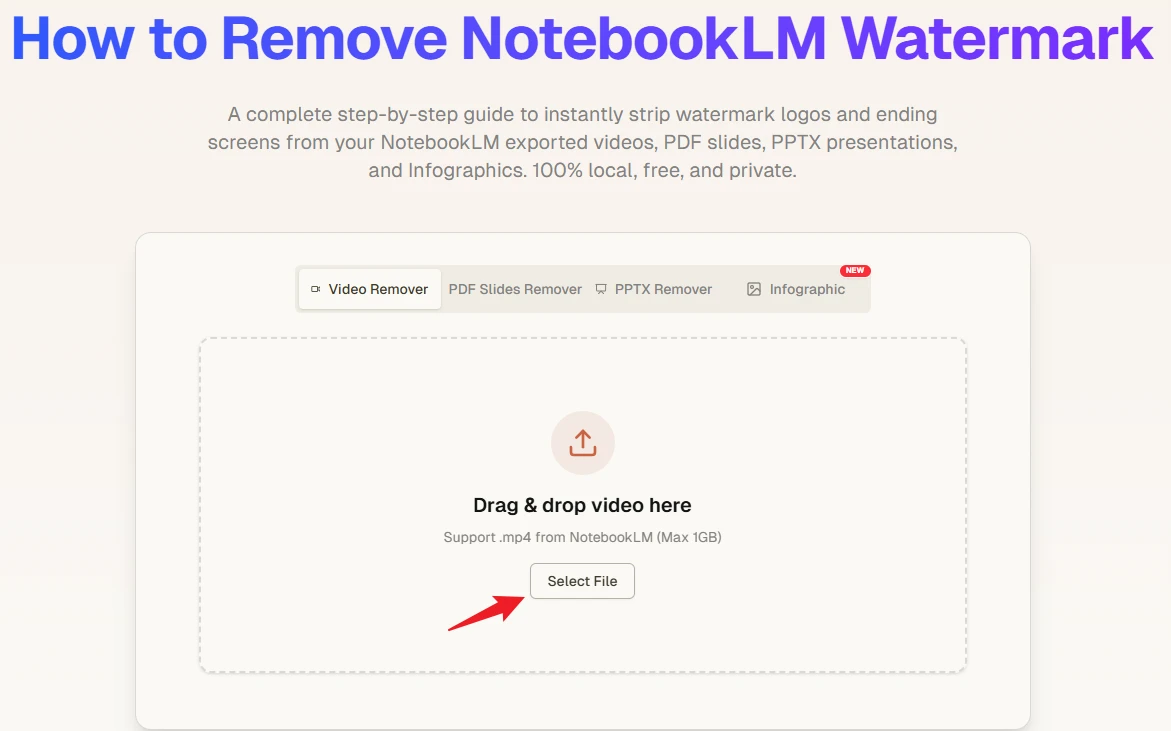 NotebookLM Remover Upload File Guide